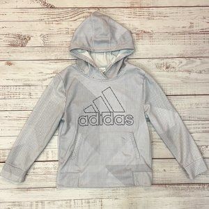Boys Adidas Dot Print Hoodie